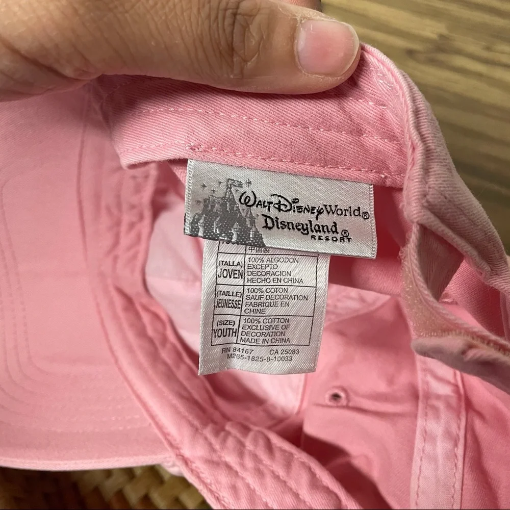 Disneyland Resort Pink Mickey Glitter Trucker Hat